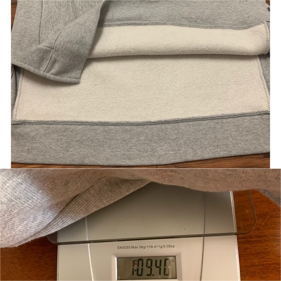 CHAMPION Dress Womens Size L Reverse Weave Hoodie Gray Pullover Sweatshirt - Picture 9 of 9